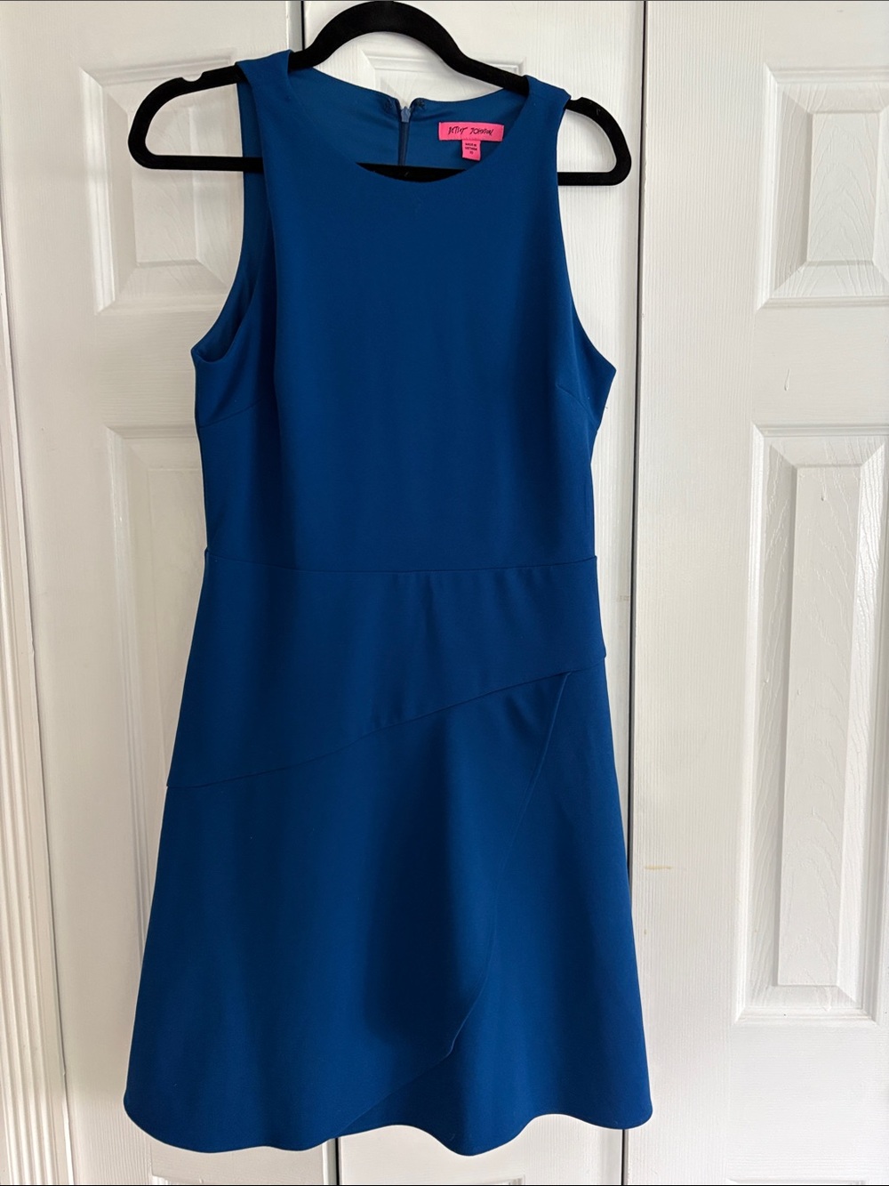 Betsey Johnson Sleeveless Royal Blue Midi Dress